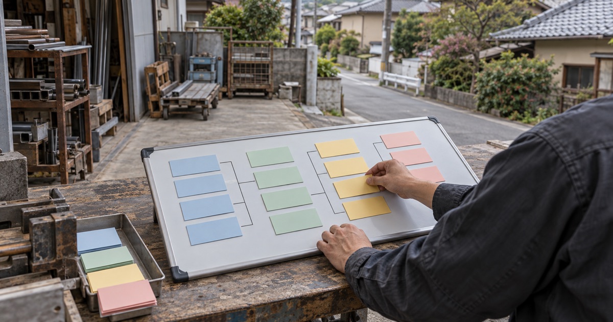 中小企業のAI活用方法｜業務の棚卸しと社内運用の進め方のイメージ写真